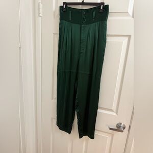 tba 100% Silk Pants, Size M